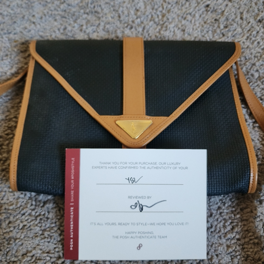 AUTHENTIC Vintage Yves Saint Laurent (YSL) crossbody bag
